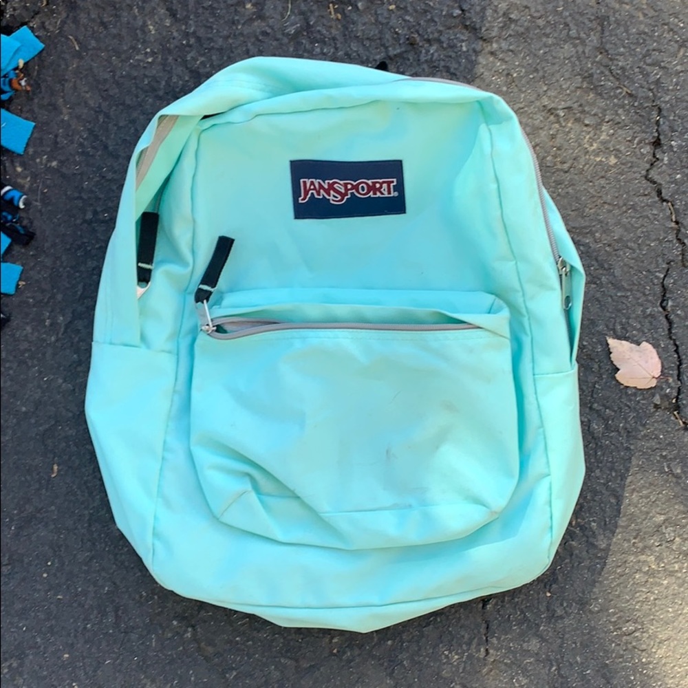 Teal Jansport Backpack